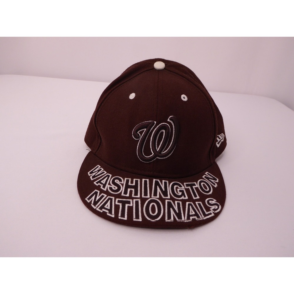 New Era 59Fifty‎ MLB Genuine Washington Nationals Fitted Baseball Hat 7 1/2